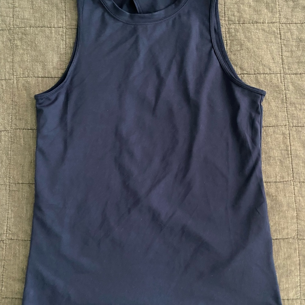 Fabletics Dark Blue Athletic Top